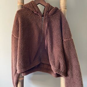 Splendid Sundown Chocolate Sherpa Jacket